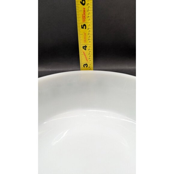 Anchor Hocking Fire King Round 2 Qt. Covered Casserole Dish Glass Vintage - Picture 14 of 16